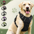 Adjustable No-Pull Dog Harness – Reflective Padded Vest for Small, Medium & Large Dogs